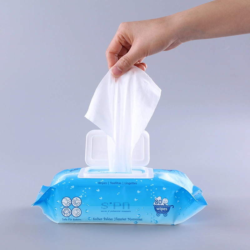 Special Nonwovens No Harmfull Chemicals Extra Soft Gentle Disinfect Wet Soft Wipes for The Most Delicate Adult Skin